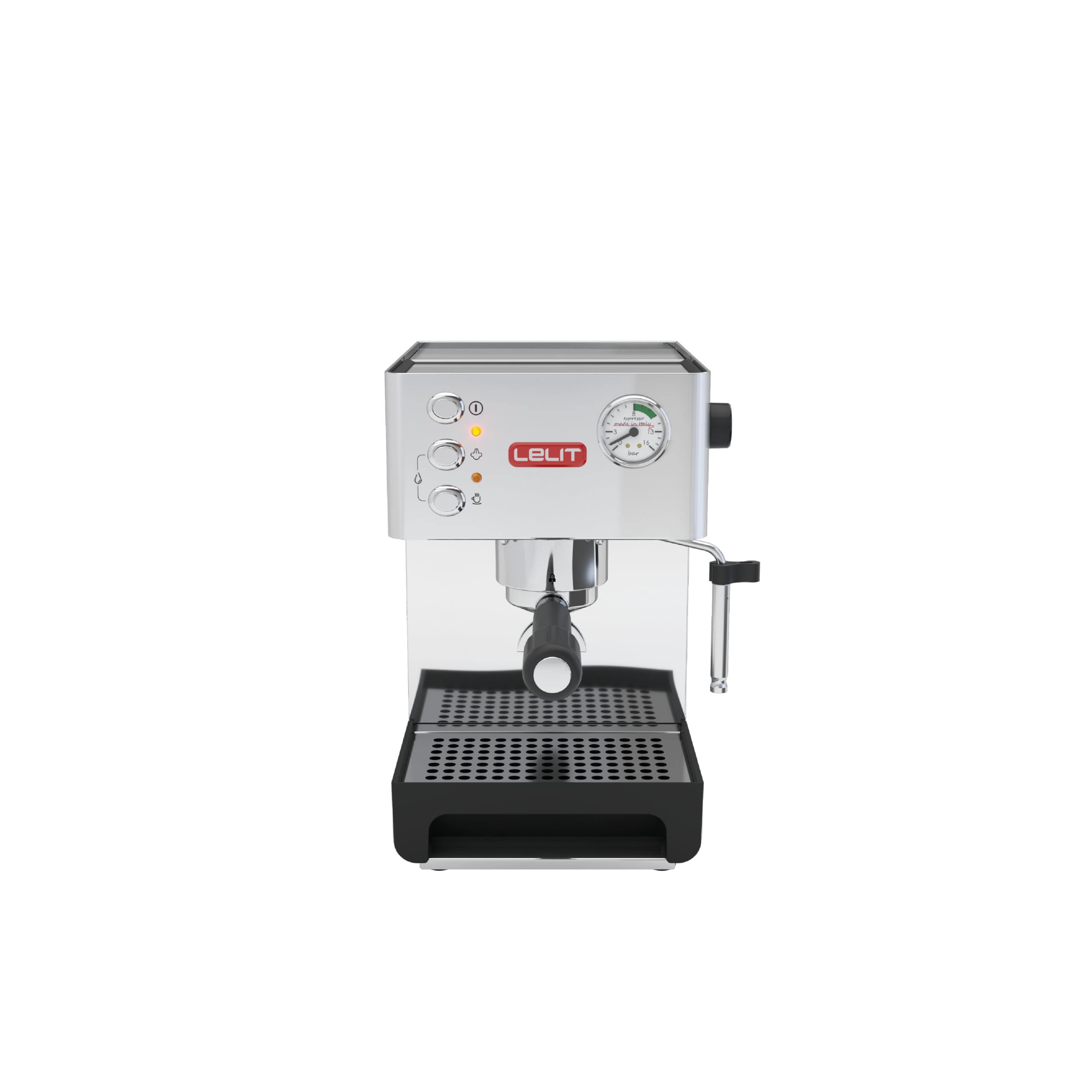 Lelit Anna, machine à café expresso, mousseur à lait, acier inoxydable