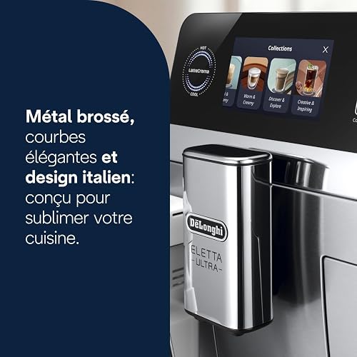 De'Longhi Eletta Explore - Machine à Café Automatique 50 Boissons Cold Brew - 9