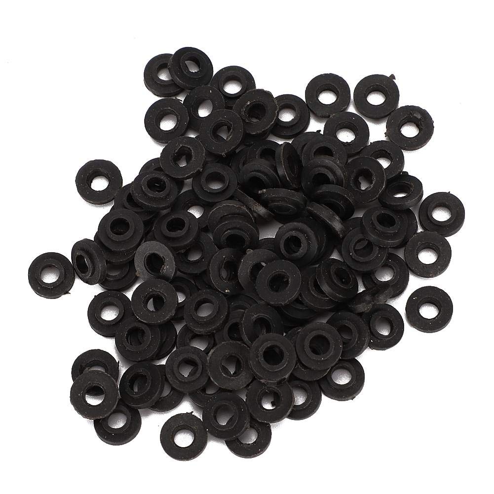 Mavis Laven 100 Pcs Coil Tattoo Machine Rubber Ring Tattoo Rubber Bands Tattoo Machine Part Coil Tattoo Machine Gasket Tattoo