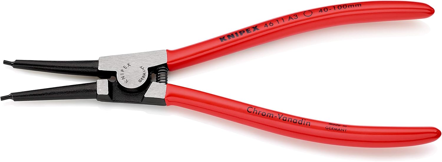 Knipex 46 11 A3 SB Circlip Pliers for external circlips 40-100mm in blister packaging