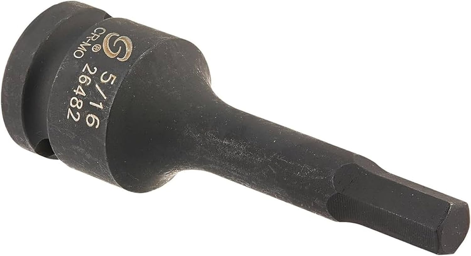 SUNEX TOOLS 26482 1/2-Inch Drive 5/16-Inch Hex Impact Socket