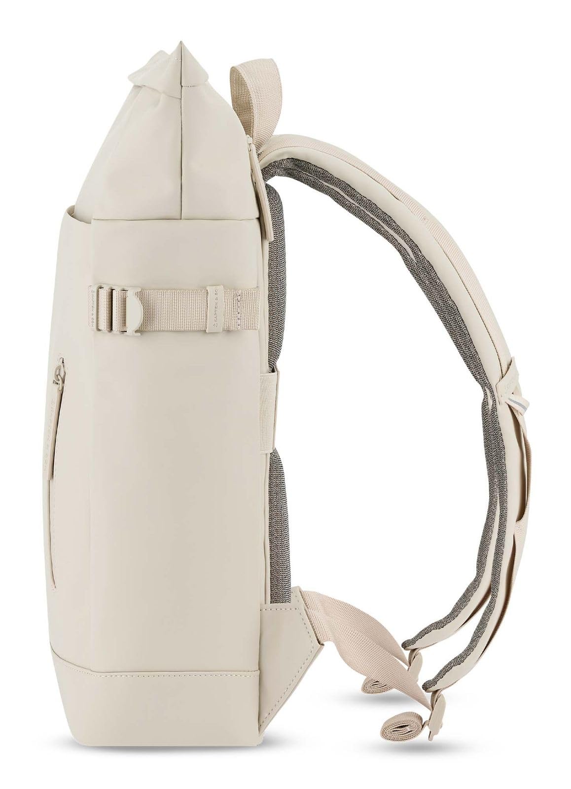 Kapten & Son Rucksack Freizeitrucksack mit Laptopfach Helsinki Backpack 17L Sandstone beige