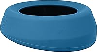 Kurgo Splash Free Wander Water Bowl - No Spill 24oz Portable Dog Car Travel Bowl, Mess-Free Hydration for Road Trips (Coastal Blue)