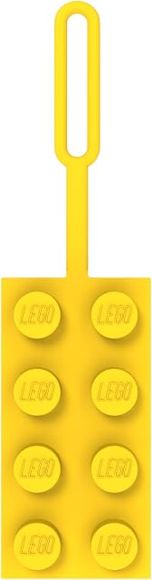 LEGO Bag Tag 2x4 - Yellow