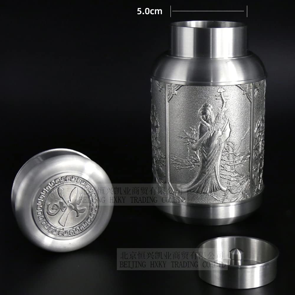 茶筒　錫　ピューター　ティーキャディー Amazon.co.jp: ピューター ティーキャディー 茶缶茶筒錫製品