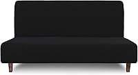 Vista 17 de Easy-Going Funda 100% impermeable para futón, funda de sofá impermeable doble para futón, funda de sofá jacquard elástica, protector de muebles a