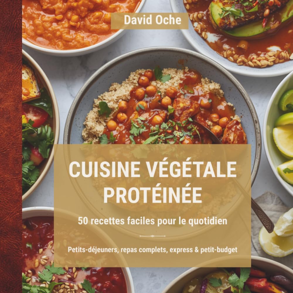 Cuisine végétale protéinée: 50 recettes faciles pour le quotidien