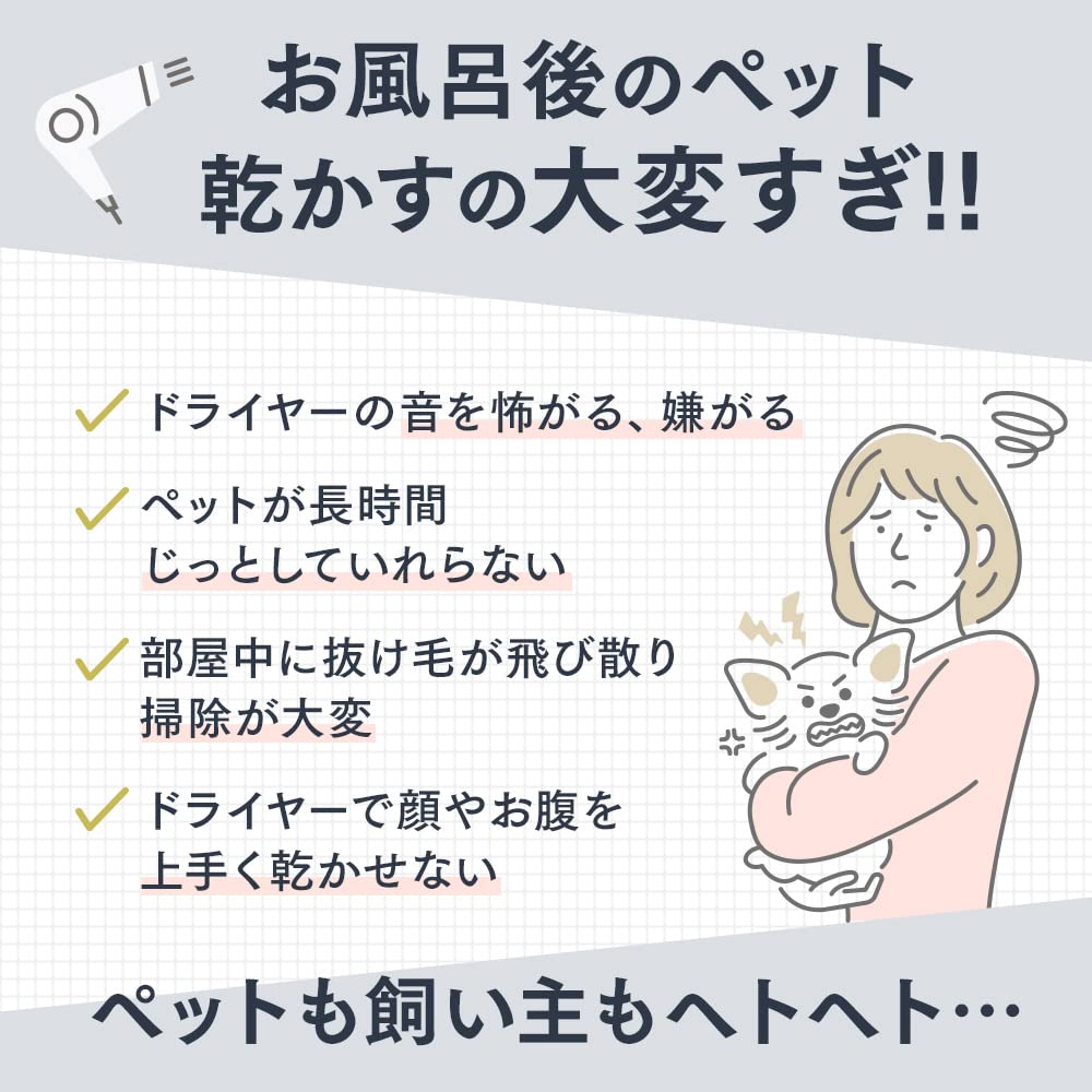 【みるく】ペット用　ドライヤーボックス　ブローボ　blowbo  犬用猫用 merland_wagaya-004