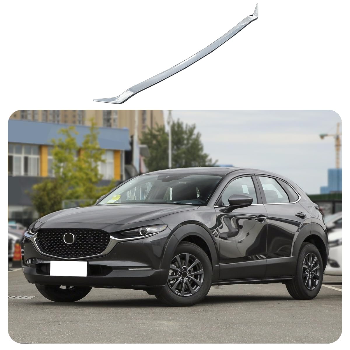 shirakaba様用CX-３０フロントグリル、エンブレム、メッキパーツ shirakaba様用CX-30フロントグリル、エンブレム、メッキパーツ