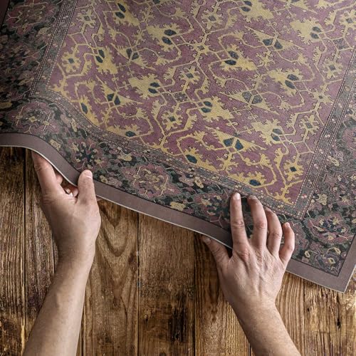 Tapis en vinyle imperméable pour balcon terrasse jardin extérieur propre