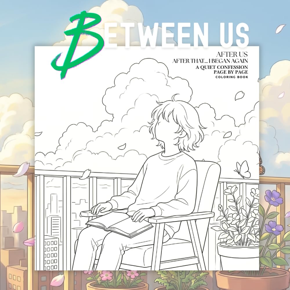 BETWEEN US : AFTER US: After That... I Began Again. A Quiet Confession Page by Page Coloring Book