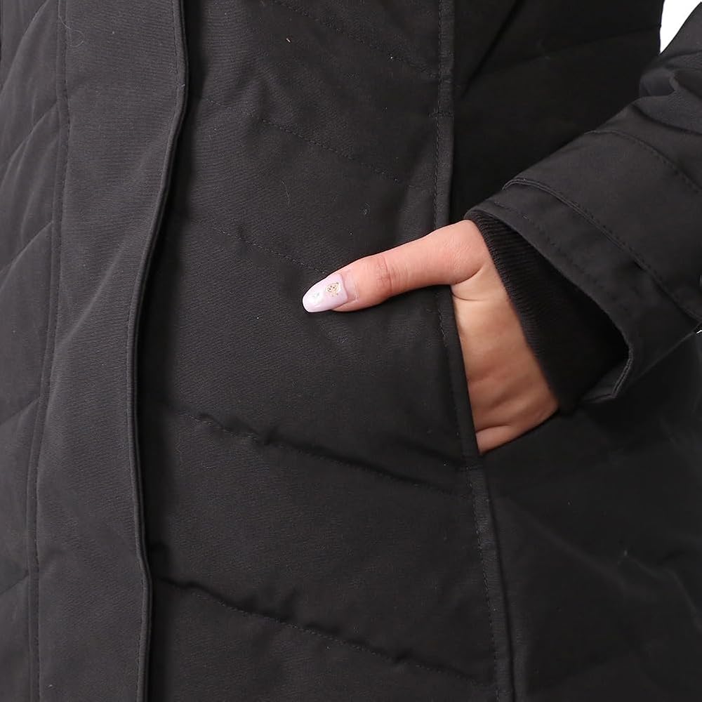 Amazon | [カナダグース] ダウンジャケット レディース ブラック