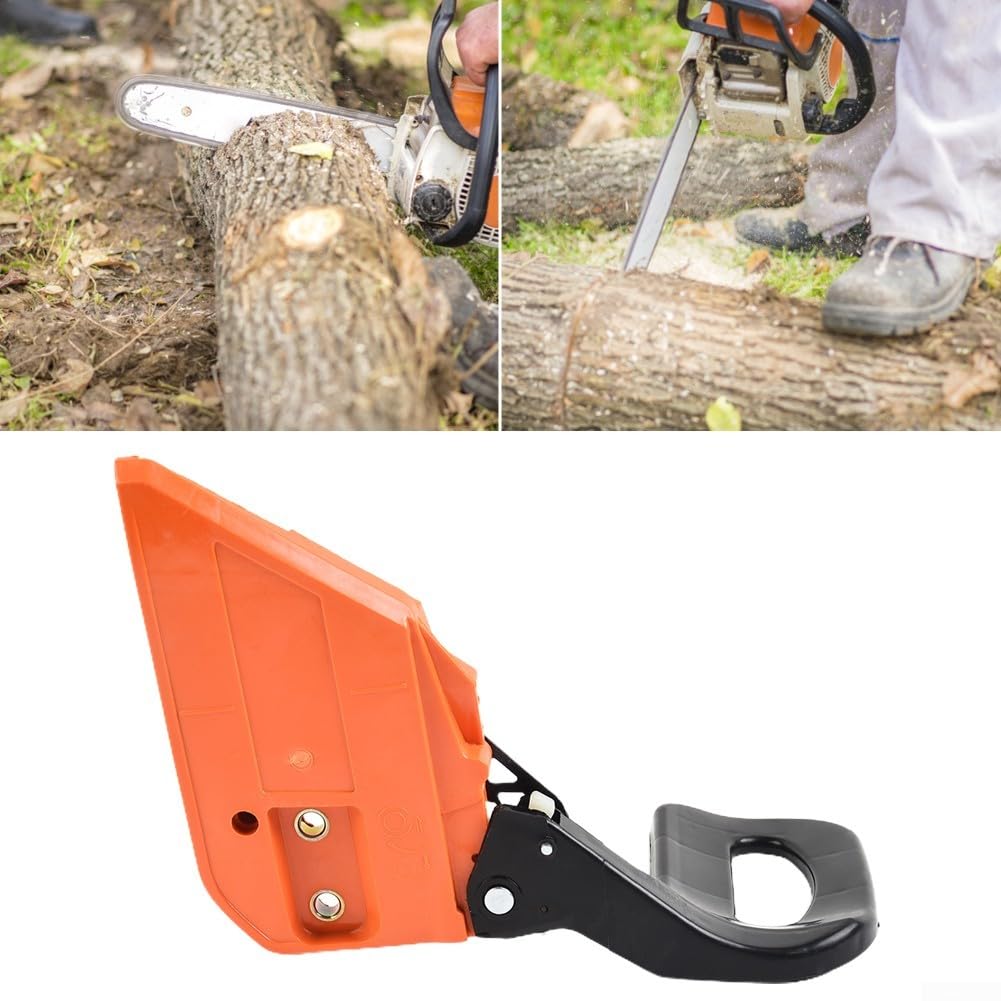 Couvercle de pignon de frein pour tronçonneuse 5200/5800, compatible avec les tronçonneuses fabriquées en Chine, pièce de rechange durable pour équipement électrique extérieur