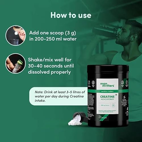 Miniatura 5 de Refuerzo de rendimiento de monohidrato de creatina  Proporciona apoyo energético para el entrenamiento, ayuda en la reparación y recuperación