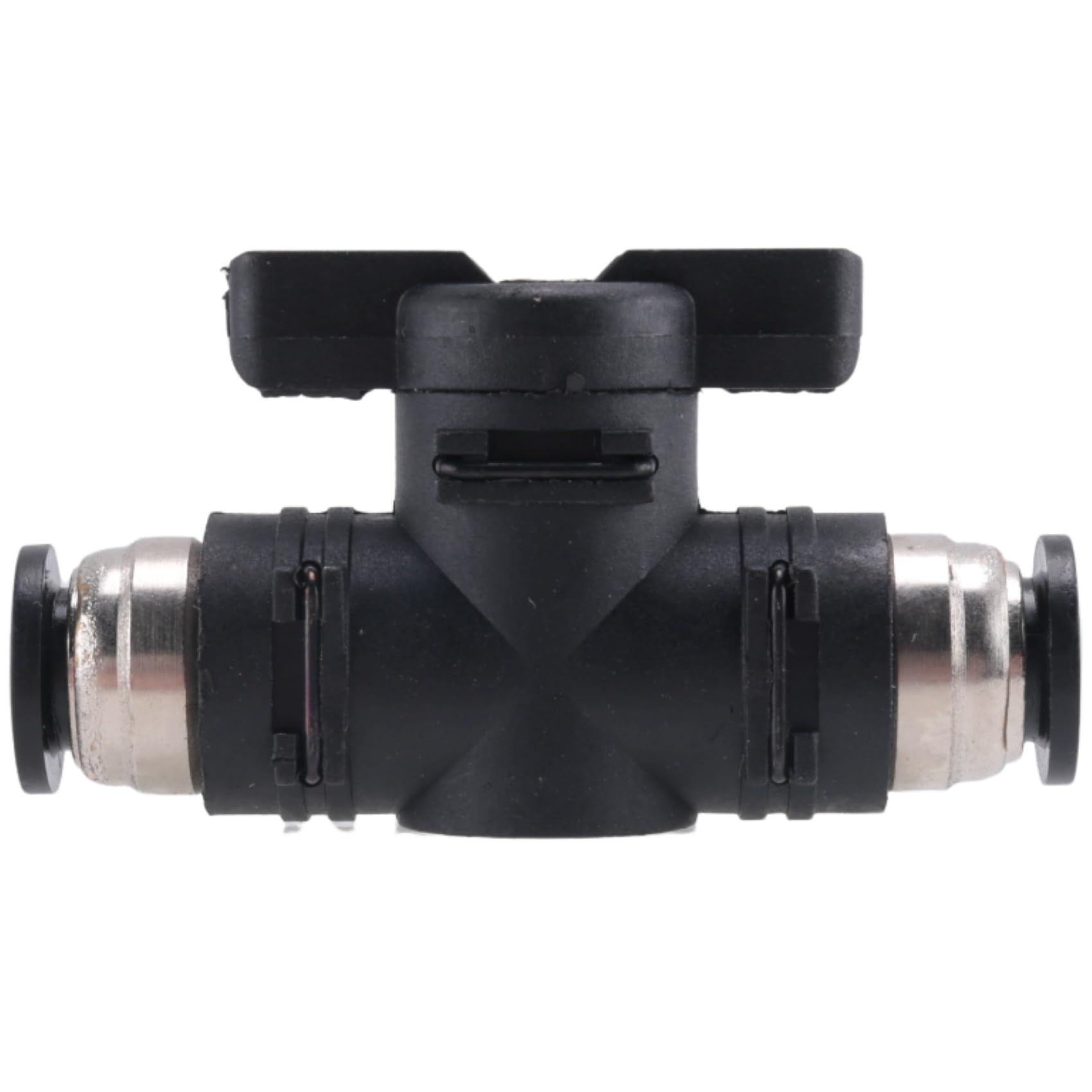 8 mm Push Connect Valve Ball Valve 8 mm Air Control Valve Quick Connect Valve Tube Fittings 3 Pack Easy Install Easy To Use