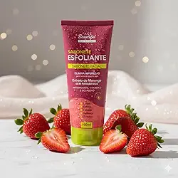 Face Beautiful Profissional Sabonete Esfoliante Facial Face Beautiful (Extrato De Morango)
