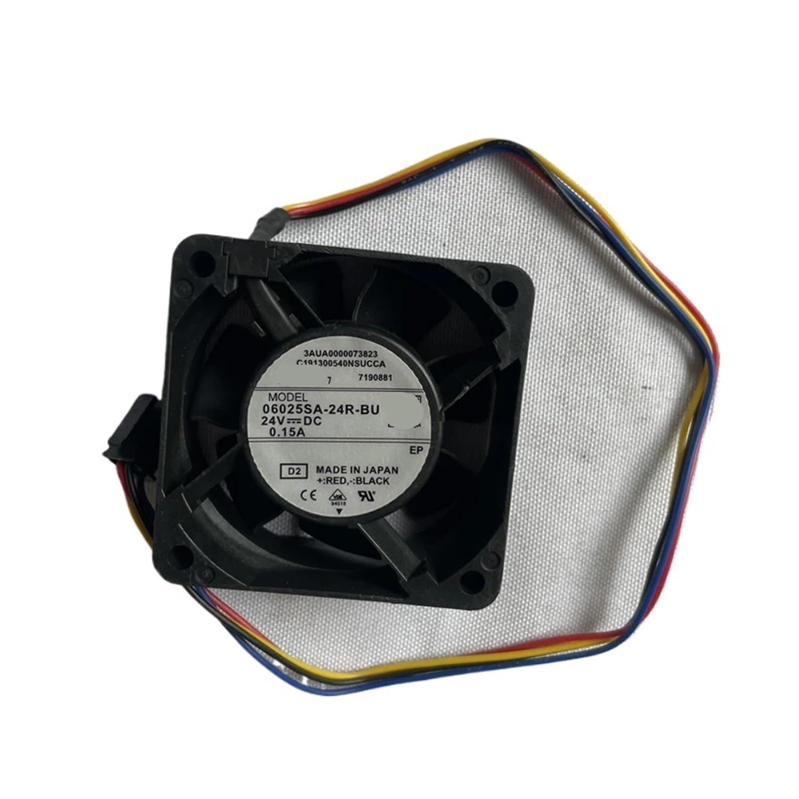 GJEXXPTST 60x60x25mm 06025SA-24R-BU 24VDC 0.15A 880 6025 Cooling Fan