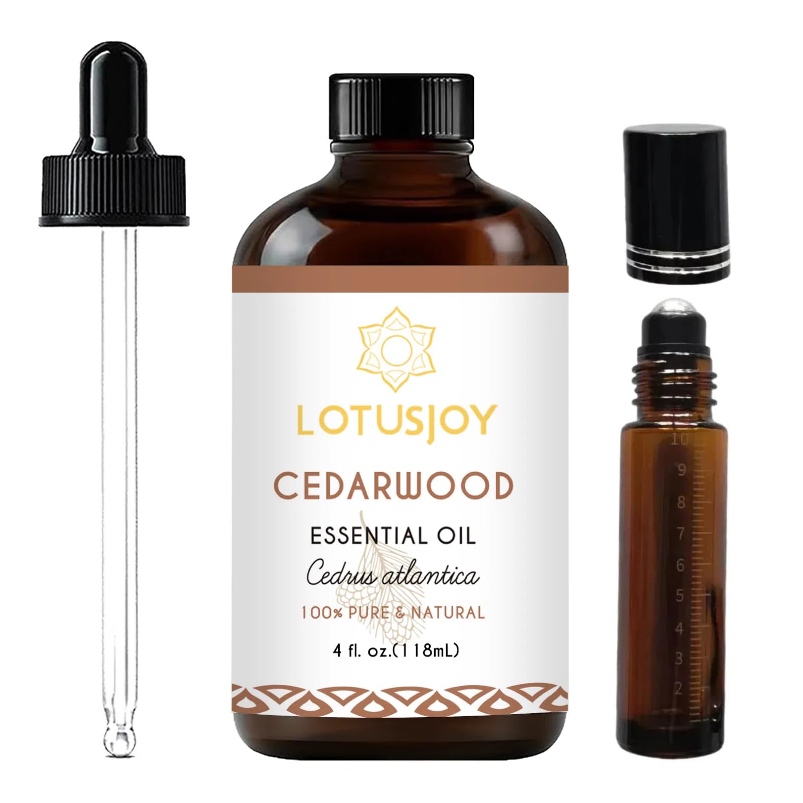 Cedarwood Essential Oil for Diffuser Room Spray Household - 4 Oz