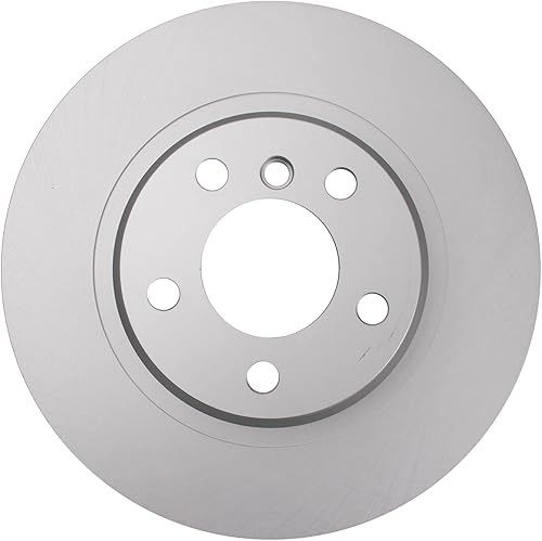 Miniatura 6 de TRQ Kit de pastillas de freno trasero y rotor, kit químico de freno, pastillas de freno Rotor de freno Cerámica Premium G-Coated Compatible con BMW