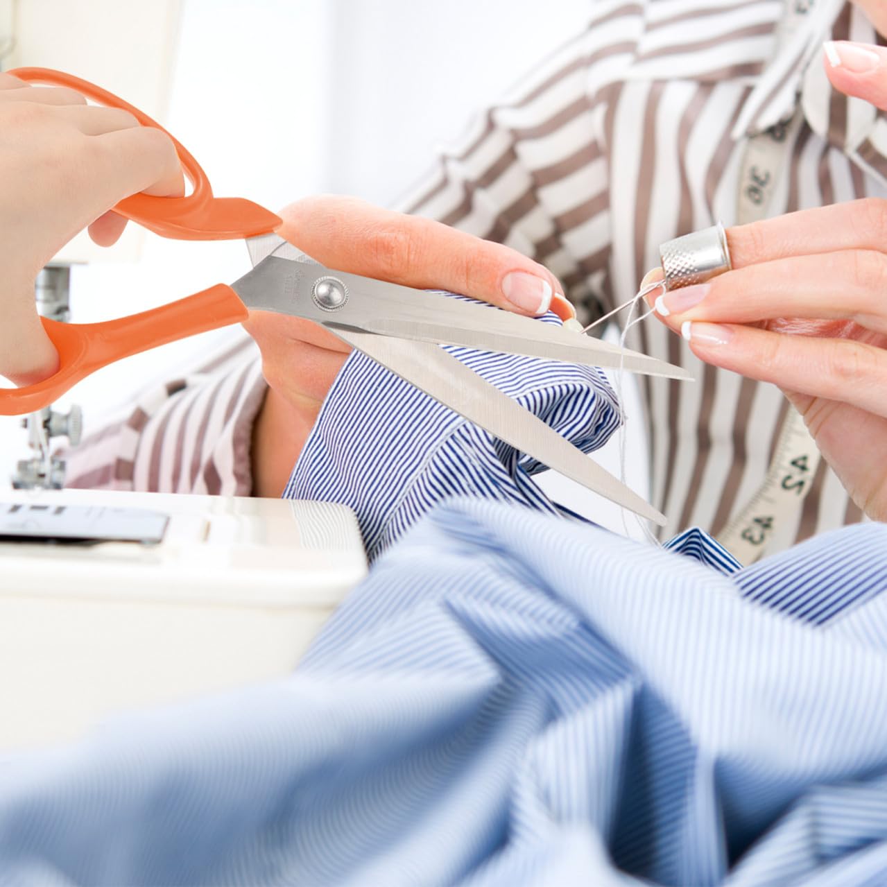 jojofuny 5 Pièces Ciseaux à Tissu Professionnel Ciseaux De Tailleur Couturières Mignons Petits De Couture En Vrac Tissu Couture Acier Inoxydable