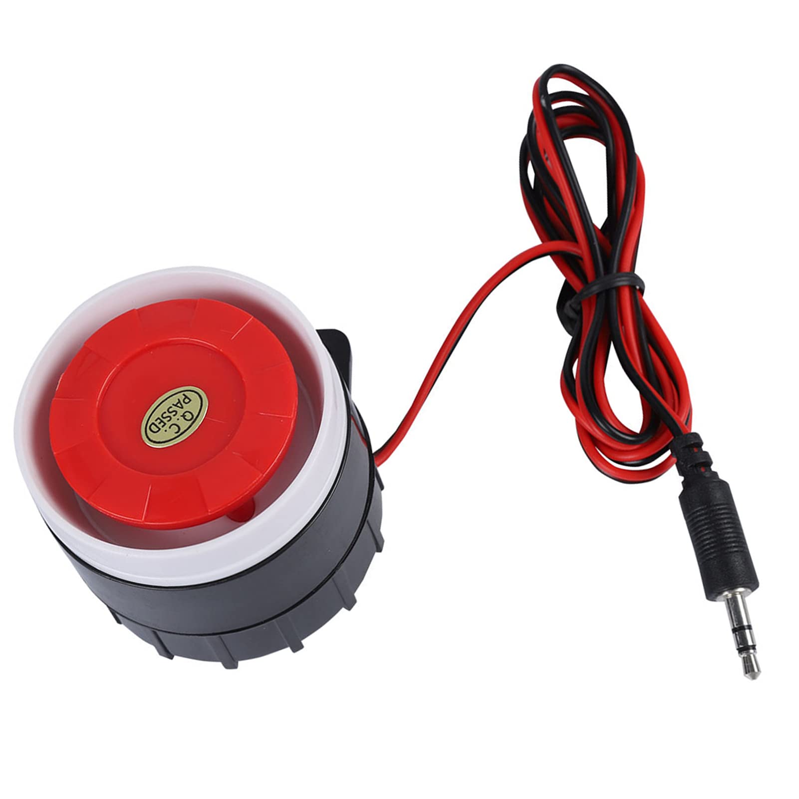Horn Siren Alarm, Plugin Siren Sound Warning Horn, for Residential Security, Secure System, Commercial Security, Home Security