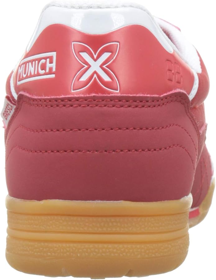 Amazon.com | Munich Unisex Low-Top Sneakers, Red, 7.5 US Men