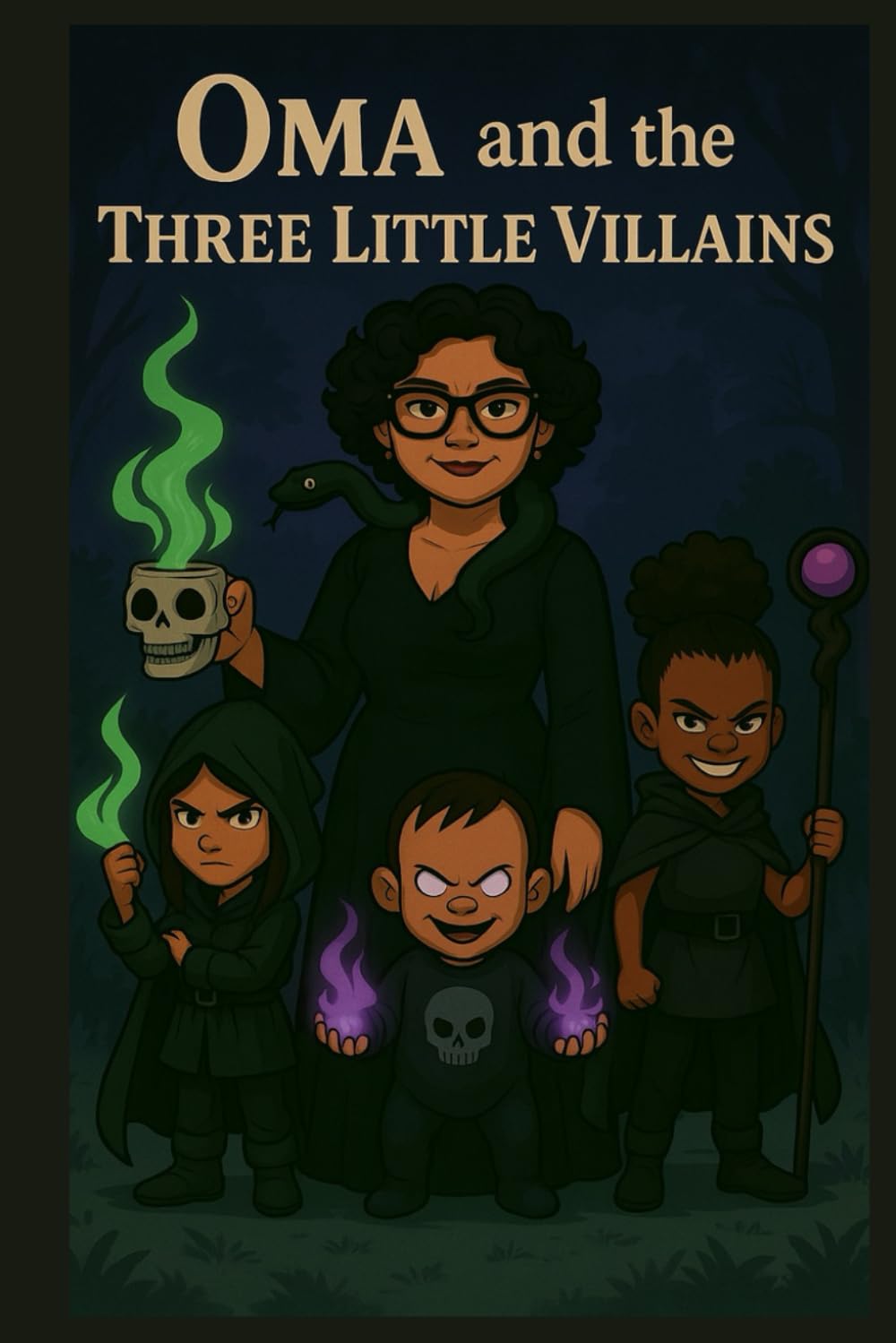 Oma and the Three Little Villains (Oma The Witch)