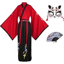 Women's Hanfu Dress Traditional Chinese Costume Set Loose Sleeves Embroidered Hanfu for Oriental Cosplay Festival Daily Wear Performance with Accessories