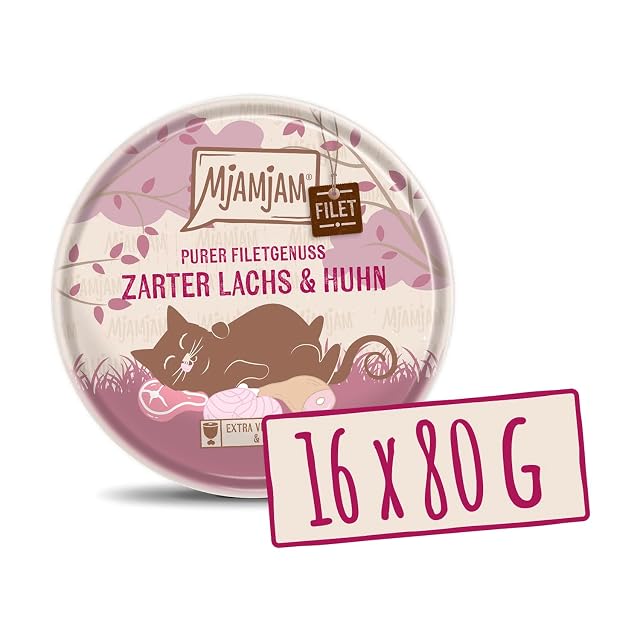 MjAMjAM - Alimento húmedo premium para gatos