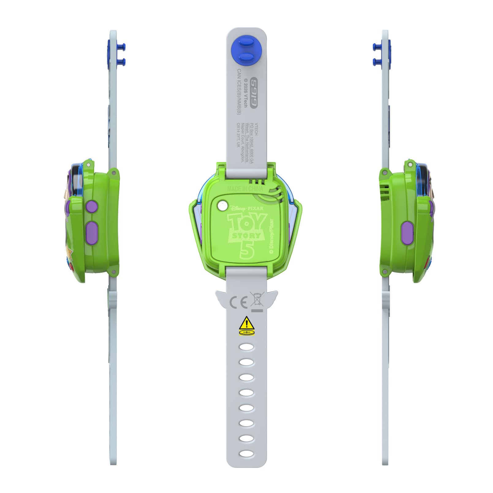 VTech - Reloj Educativo de Buzz Lightyear - Toy Story 5, Smartwatch Interactivo para niños +3 años, Versión ESP.