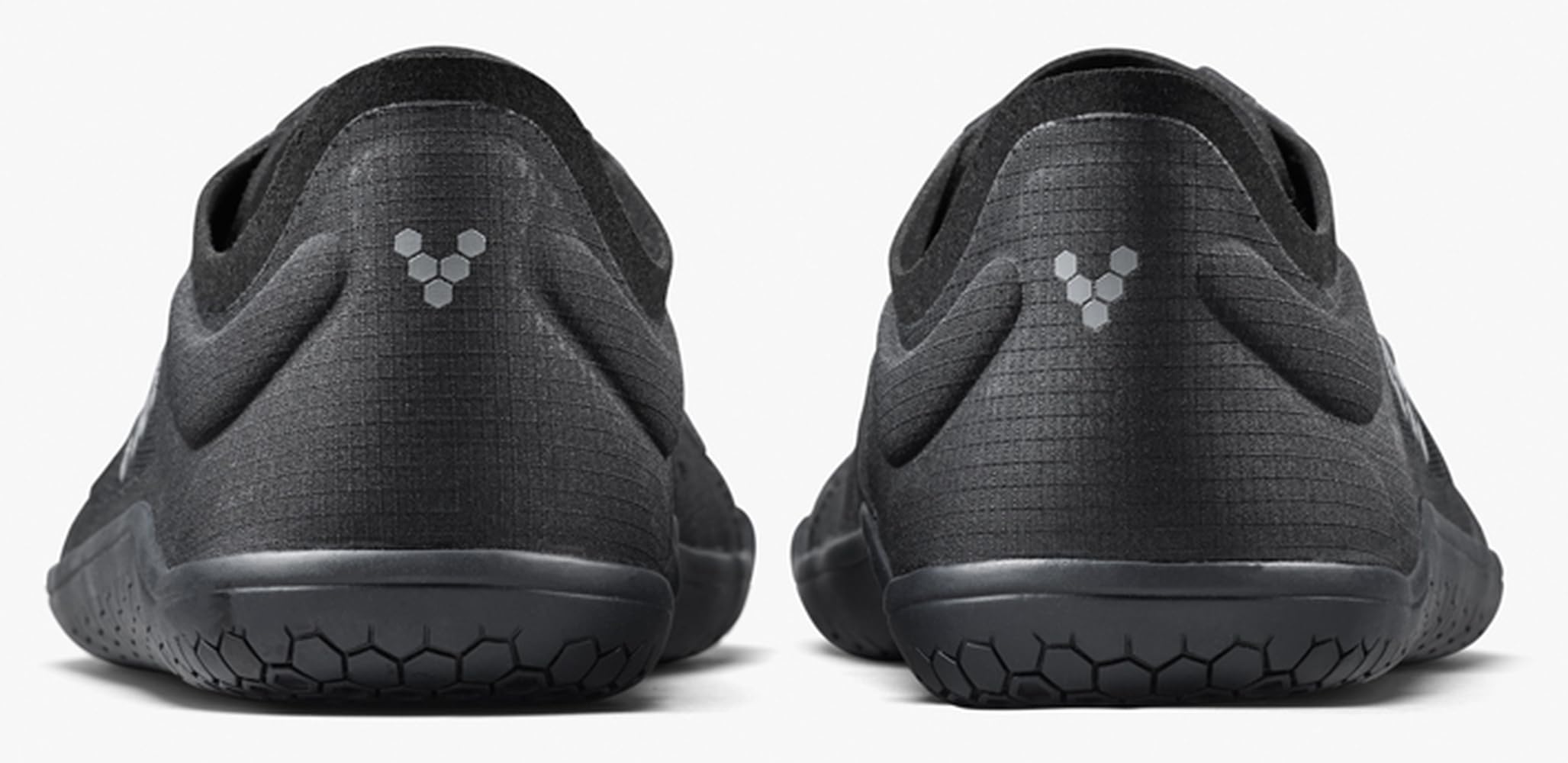 VIVOBAREFOOT Primus LITE IV Womens Obsidian (209253-01) Barfußschuhe für Damen, schwarz, Schnürschuhe für den Outdoor-Einsatz, atmungsaktiv, Mesh, für das Fitnessstudio