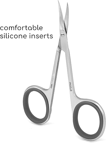 Miniatura 22 de Tijeras profesionales para cutículas Maluk Medium