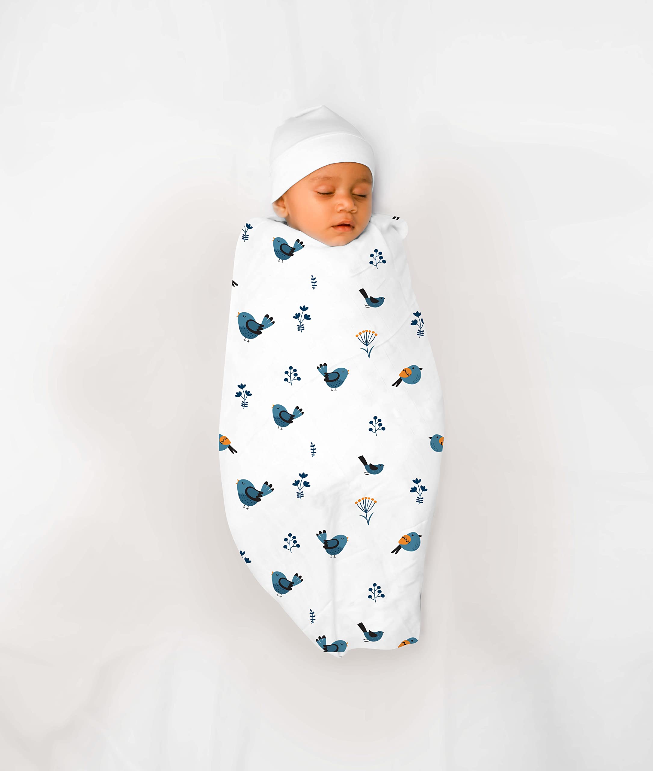 TinyLane Cotton Swaddle Wraps - Newborn Baby Set -20 TinyLane Cotton Swaddle Wraps - Newborn Baby Set -20