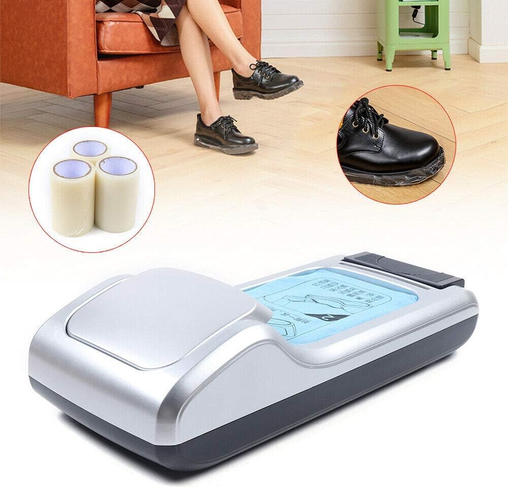 Máquina para Cubrir Zapatos, Dispensador de Cubiertas para Zapatos, Película plástica para Zapatos ABS, Dispensador automático de Cubiertas para Zapatos Desechables Máquina para moldear ZAPA