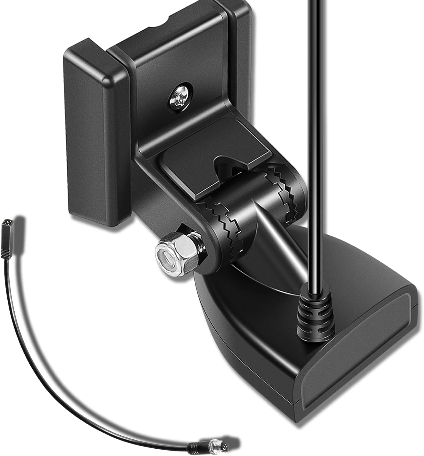 710274-1 XNT 9 HW T Transom Transducer & 720074-12 AS EC QDE 12 Ethernet Adapter Cable for Helix 7/8/9/10/12 Fish Finders