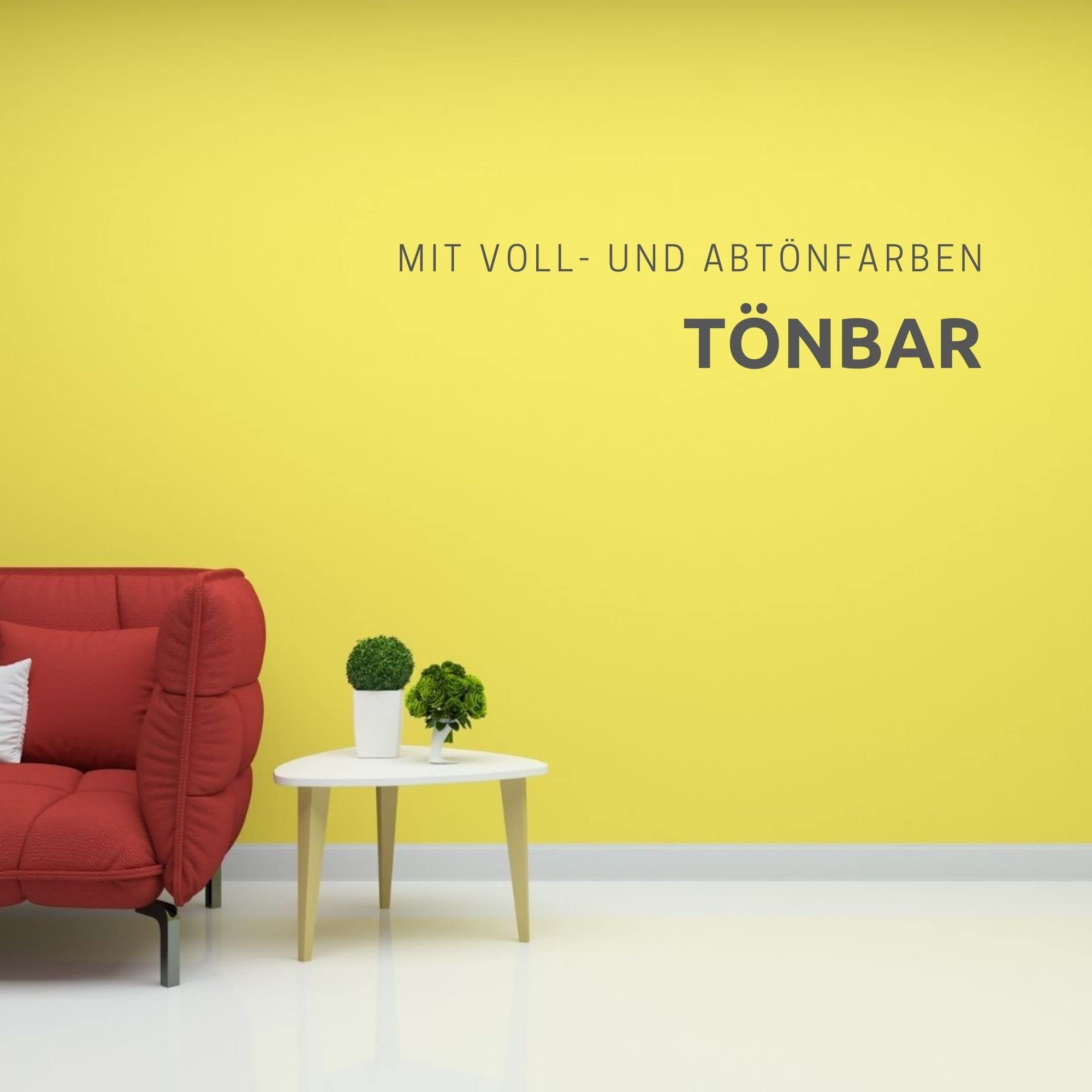 Profi DIN Plus 12,5L weiß Wandfarbe Deckkraft Klasse 1 Innendispersion