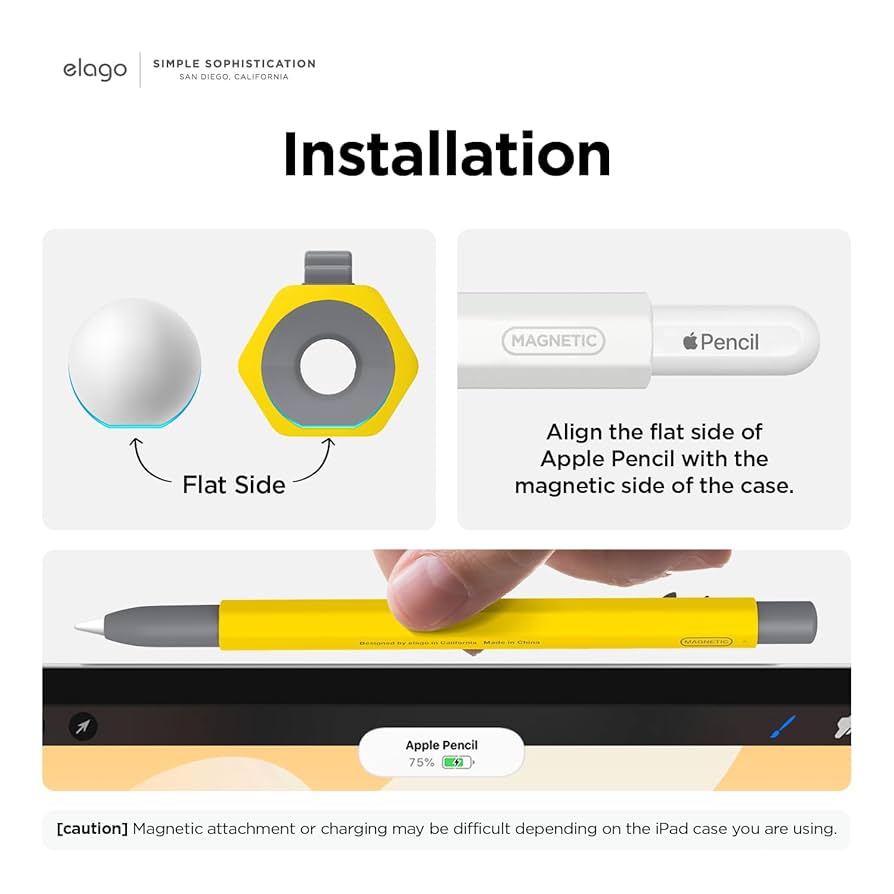 Amazon.co.jp: 【elago】 Apple Pencil Pro / 第2世代 対応