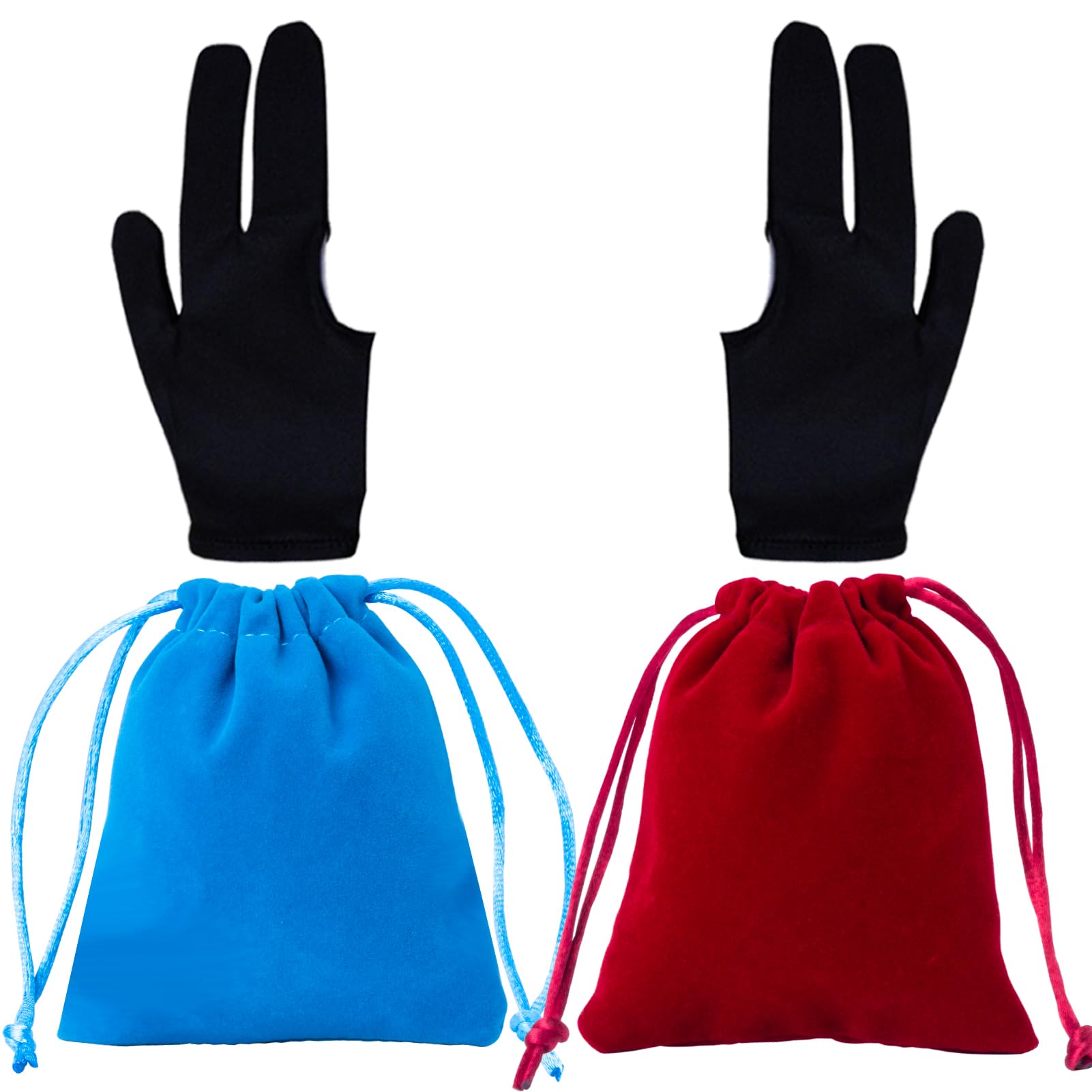 MAGICYOYOYoyo Gloves Pack of 2 for Kids Beginners Advanced Players +2 Yoyo Sacks