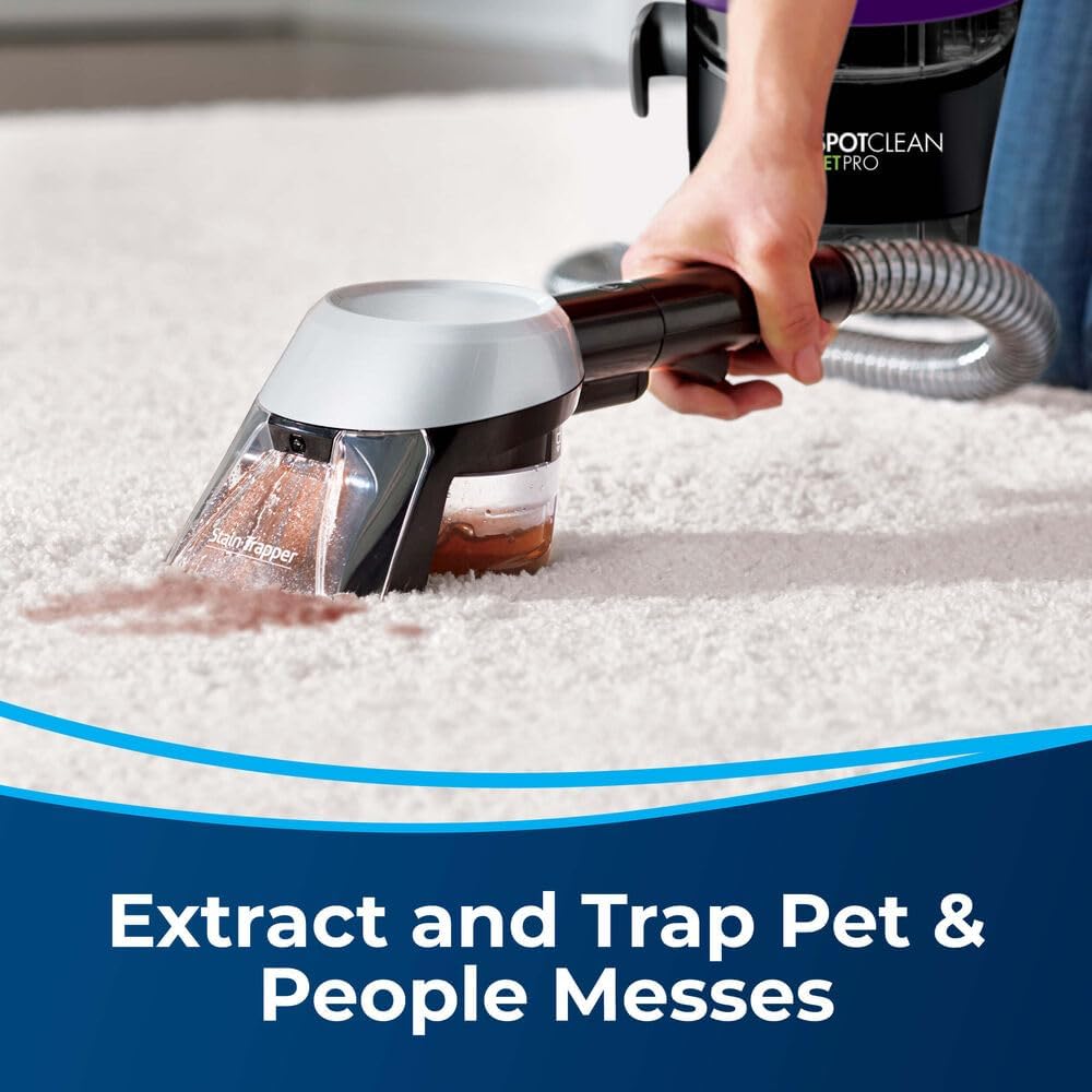 Replacement Stain Trapper Tool with Removable Cup for Various Bissell Carpet Cleaners