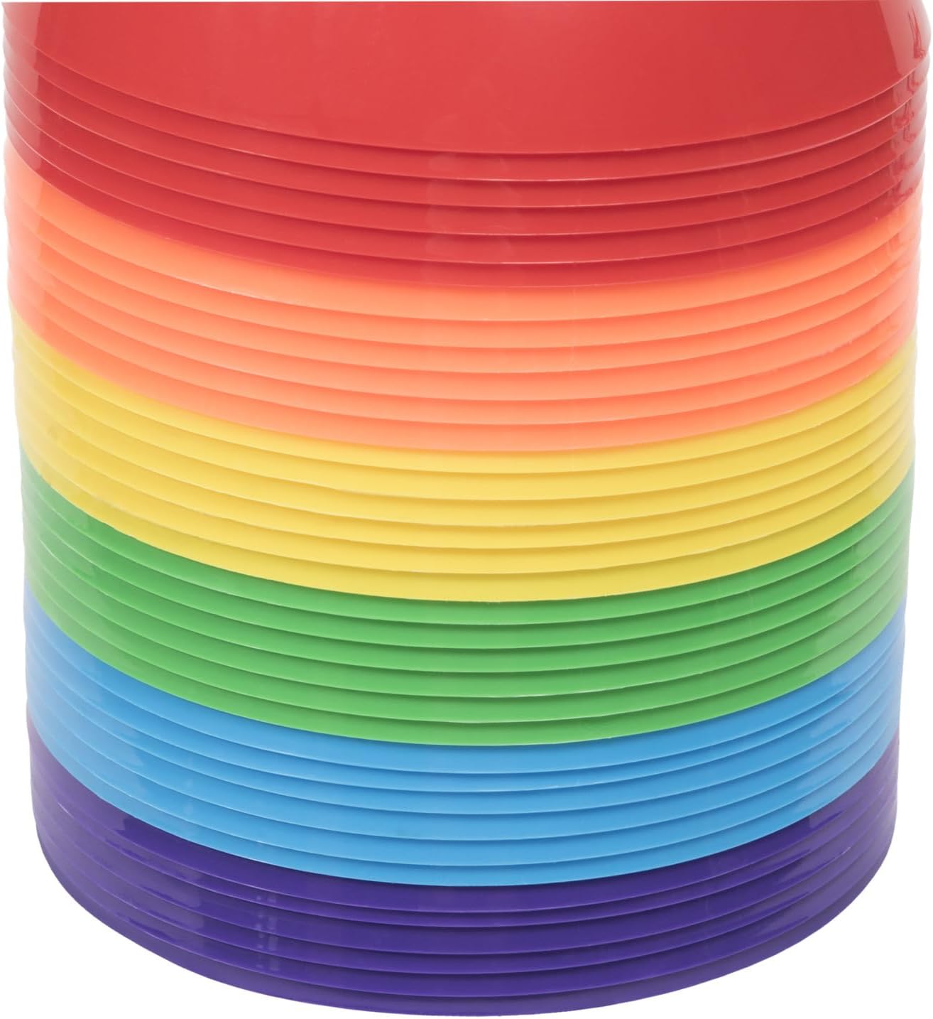 Champion Sports Soft Dome Cone Sets for Athletics and Social Distancing, Assorted Colors