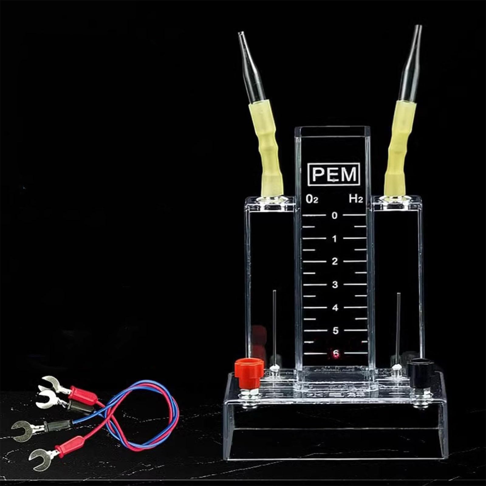 Wasserelektrolyse-Ausrüstung, Elektrolysiertes Wasser-Demonstrator-Sauerstoffgerät, Chemie-Lehrinstrument für Die Oberschule