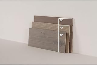 Timberchic DIY Reclaimed Wooden Wall Planks - Simple Peel & Stick Wall Covering Application for DIY Accent Wall & Home Improvement - Modern, Premium Wall Paneling (Sample Pack) (Driftwood)