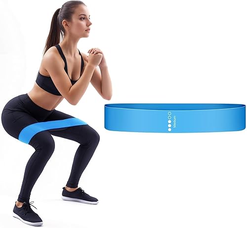 Miniatura 10 de 1 | Juego de 5 Bandas de Resistencia para Entrenamiento, Equipo de Entrenamiento, Bandas de Ejercicio para Gimnasio en Casa y Estiramiento, Equipo