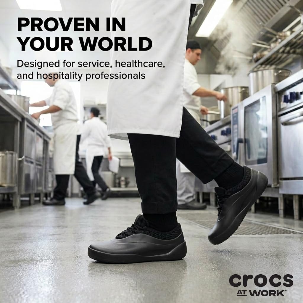 Crocs Bistro No Hands Work Sneaker