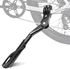 Adjustable Fahrradständer for Decathlon Btwin Fold, Cycling Kickstand Foot Brace Side Kick Stand Aluminium Alloy Anti-Slip,A 20-22 inches-A