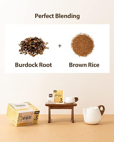 Miniatura 4 de Ssanggye Té de bardana 0.04 oz X 40 bolsas de té