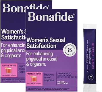 Intimacy Support Supplement for Women Bonafide Ristela Mixes Hormone-Free, Clinically Studied Helps Increase Arousal & Sexual Function 2-Month Supply