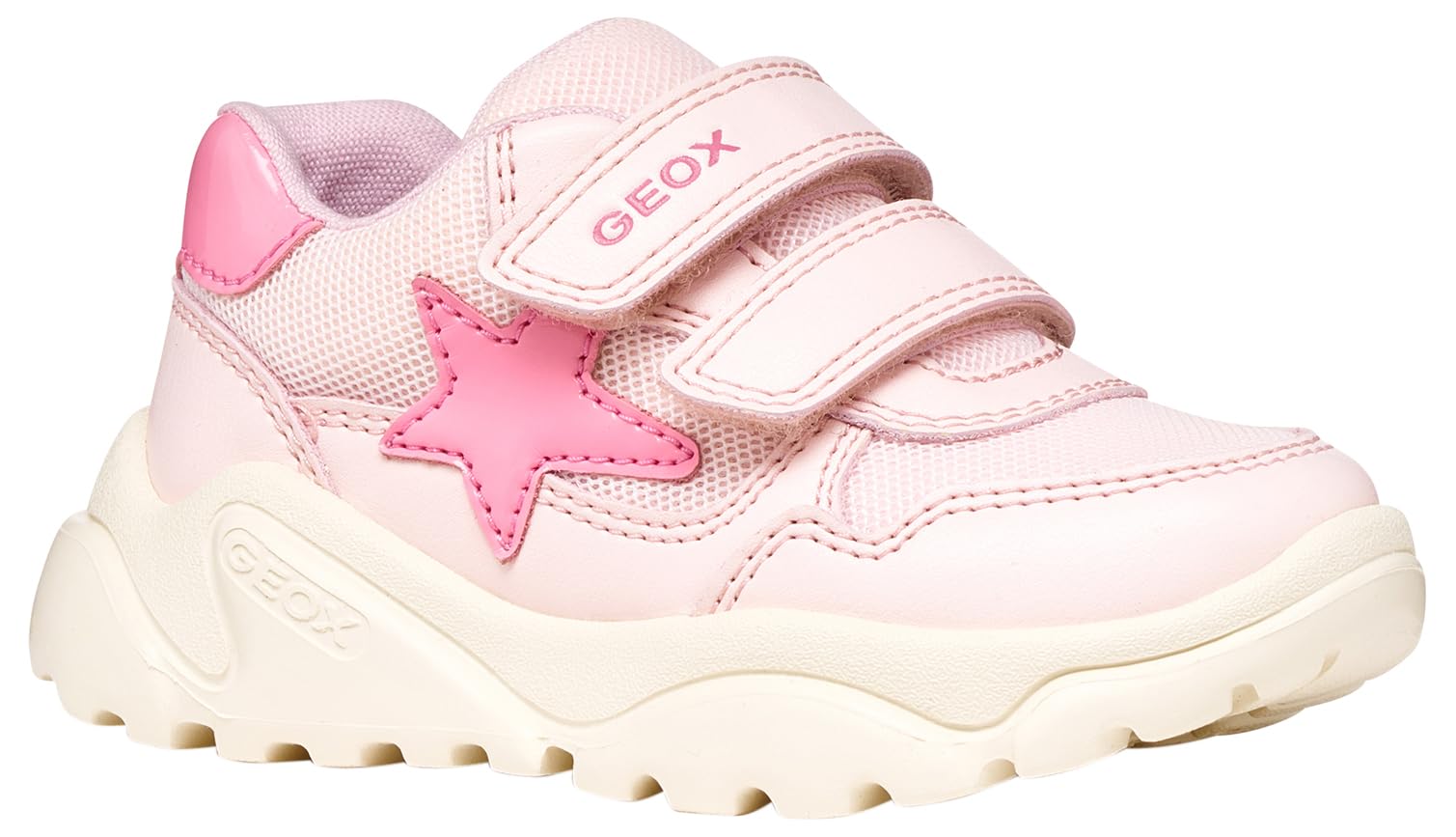 Geox Boys Girls B CIUFCIUF Girl A Trainers, LT Pink/Fuchsia, 27 EU