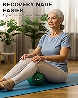 Vista 2 de Trideer Exercise Balls Physical Therapy, 9 Inch Pilates Ball Between Knees for Physical Therapy, Mini Exercise Ball - Yoga Ball, Small Workout Balls