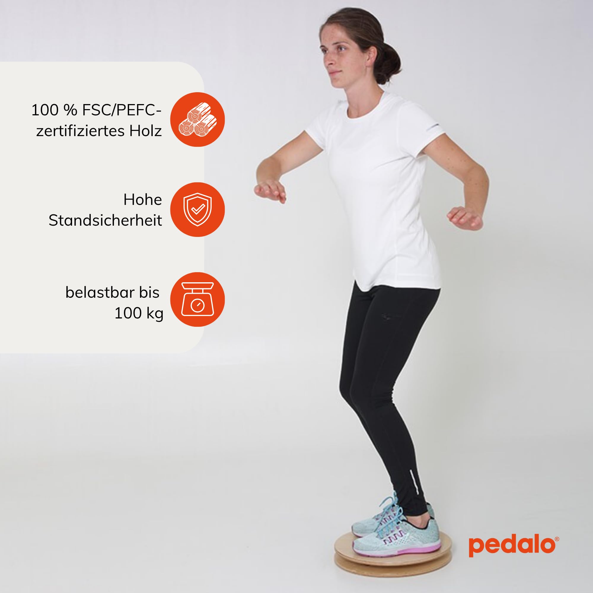 Pedalo® Twister 380 I Gleichgewicht I Balance Board I Therapie I Kreisel I Rotation I Drehscheibe